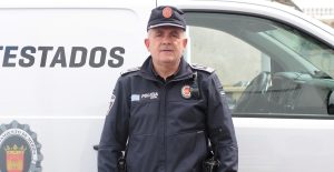 El subinspector, Miguel Ángel Paredes Porro, condecorado con la Medalla al Mérito de la Policía Local de Extremadura