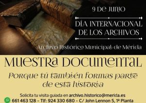 El Archivo Histórico Municipal celebra mañana su Día Internacional