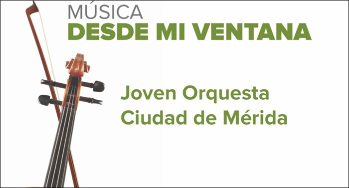 Concierto "Música desde mi ventana" de la Joven Orquesta Ciudad de Mérida