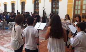 Alumnos de ESO y del Conservatorio se unen en la actividad Musicrea 3.0