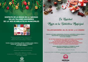 Las bibliotecas municipales programan para la Navidad diferentes actividades como talleres, lecturas dramatizadas y cuentacuentos para los más jóvenes