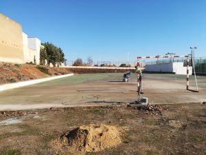 A mediados de agosto comenzará la construcción de un campo de Fútbol 7 de césped artificial en La Corchera