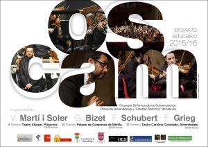La OSCAM ofrece un concierto el viernes en el Palacio de Congresos a las 20 horas, con entrada gratuita
