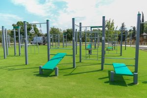 El Ayuntamiento recepciona el área de Calistenia de la zona de Pancaliente para el ejercicio deportivo al aire libre