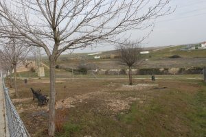 Finalizada la nueva área canina en la barriada de Montealto