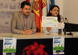 “Adoptar un animal no es ninguna broma”, lema elegido para un triangular benéfico de fútbol el 28 de diciembre