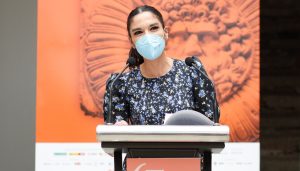 La delegada de Turismo destaca al Festival de Mérida como parte responsable del impacto turístico de la ciudad de Mérida