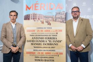 La Feria Taurina de Abril 2026 de Mérida contará con grandes figuras de la tauromaquia como Ferrera, El Fandi y Escribano