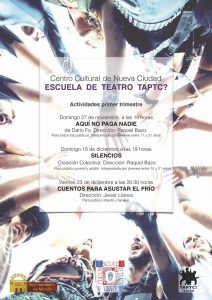 La Escuela TAPTC? y el Ayuntamiento inician una campaña de acercamiento del teatro al público juvenil e infantil