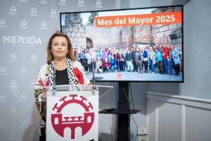 Mérida celebra el Mes del Mayor con un programa lleno de actividades lúdicas, deportivas y culturales entre las que se incluyen un flashmob y una fiesta de convivencia que reunirá a más de 900 mayores de la ciudad