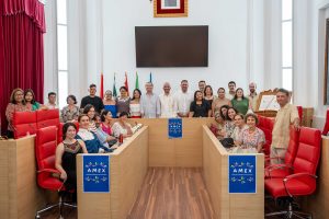 El alcalde y el cónsul de México en España asisten a la constitución de la Asociación de Mexicanos en Extremadura