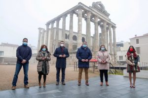 El alcalde de Mérida y presidente del GCPHE anuncia la celebración de un foro hispano-portugués con las ciudades Patrimonio de la Humanidad de ambos países
