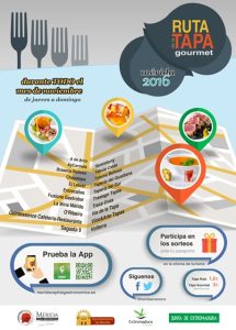 La Ruta de la Tapa se celebrará de jueves a domingo durante todo el mes de noviembre