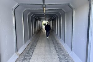Finalizan los trabajos de reparación del paso subterráneo de La Antigua para evitar las filtraciones de agua