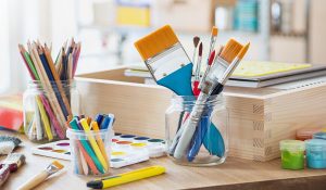 Taller de pintura e Ilustración para niñas y niños de 6 a 12 años en la Biblioteca en las mañanas del mes de julio