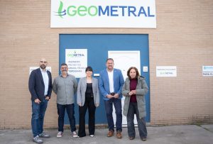 El alcalde visita la empresa de Ingeniería Energética ‘Geometral’ con sede en Mérida que realizan importantes proyectos nacionales con el sector energético de todo el país y trabajan en las obras de mejora del Puente de Hierro