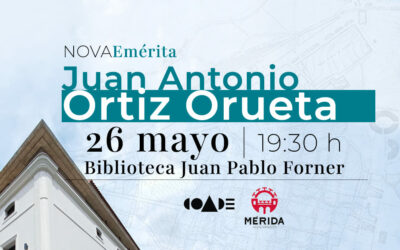 El ciclo “Nova Emérita” ofrece la conferencia de Juan Antonio Ortiz Orueta