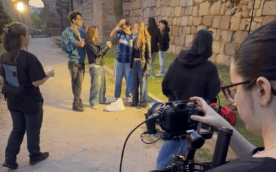 ‘Lo normal cambia’, grabación en lugares emblemáticos de la ciudad de la nueva campaña de sensibilización de consumo de alcohol en menores