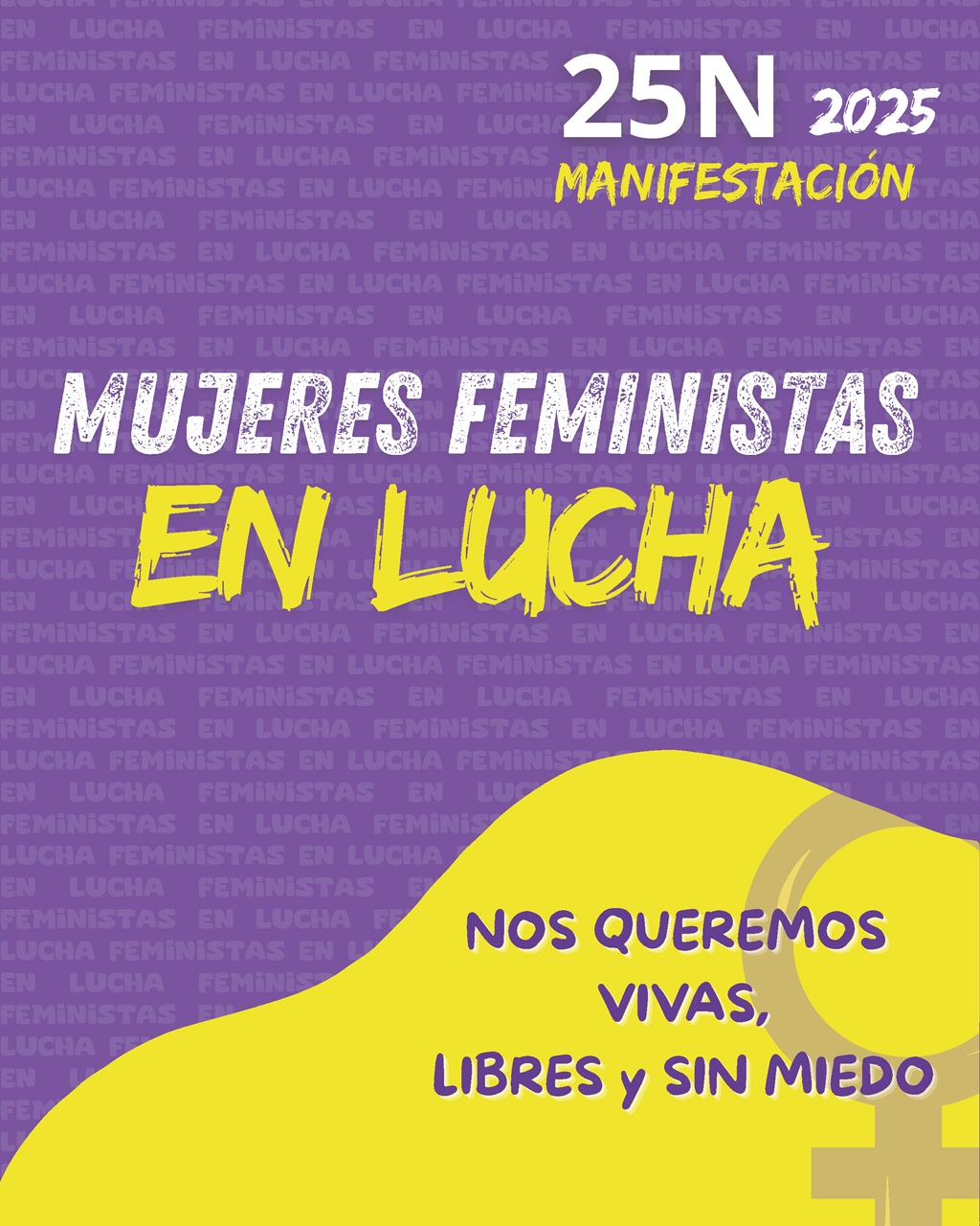 25N. Día Internacional para la eliminación de la Violencia contra las Mujeres 2025