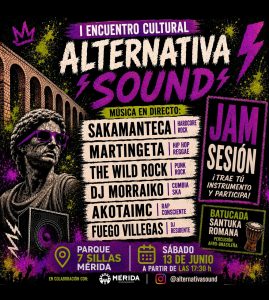 Alternativa Sound ofrece en el Parque de las VII Silas música, comunidad y talento local