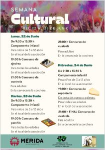 La barriada de La Corchera celebra desde hoy su Semana Cultural 2026 con cinco días de convivencia, cultura y ocio vecinal