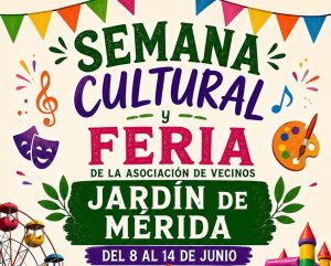 La Asociación Vecinal Jardín de Mérida celebra su I Semana Cultural con un amplio programa de actividades para todos los públicos