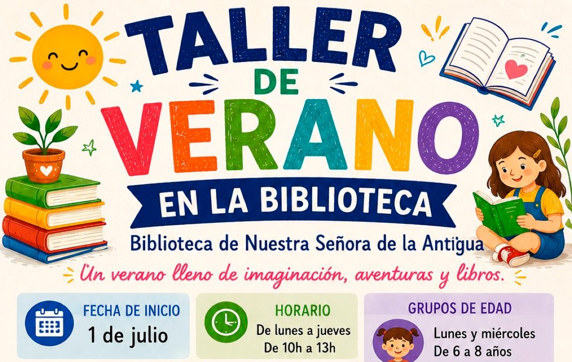 Taller Infantil de Verano en la Biblioteca