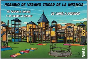 La Ciudad de la Infancia amplía su horario durante la temporada estival