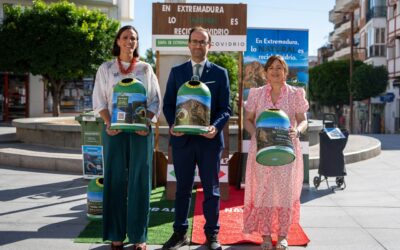 Mérida se suma a la campaña de Ecovidrio “En Extremadura, lo NATURAL es reciclar vidrio”