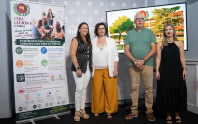 El CEPA Legión V de Mérida amplía su oferta educativa pública y gratuita para el curso 2026/2027 con un nuevo grado básico y certificados profesionales vinculados a servicios funerarios