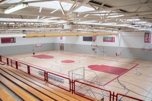 Rodríguez Osuna presenta el nuevo Pabellón Polideportivo Guadiana tras una transformación integral que mejora su accesibilidad, eficiencia energética, seguridad y equipamiento deportivo