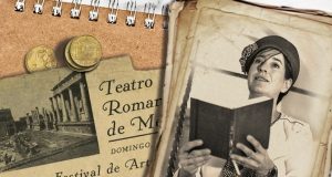 La terraza del Alcazaba ofrece este viernes 50.000 pesetas que recrea el estreno de la Medea de Margarita Xirgú