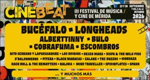 III Festival de Cine y Música de Mérida CineBeat 2026