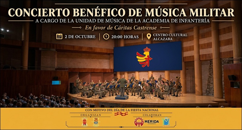 Concierto Benéfico de Música Militar