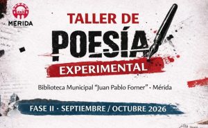 La Biblioteca Municipal “Juan Pablo Forner” recupera el Taller de Poesía Experimental durante los meses de septiembre y octubre