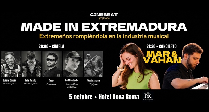 Charla ‘Made in Extremadura’ (CineBeat)