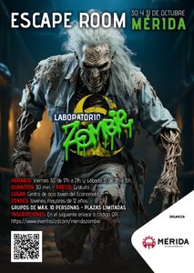 El Centro de Ocio Joven ‘El Economato’ acoge este fin de semana un escape room de temática zombi