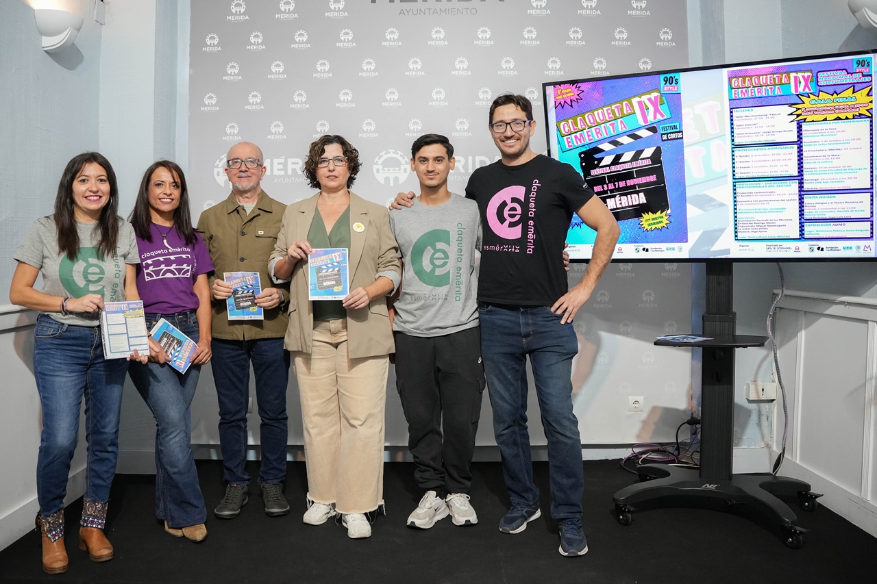 Mérida acoge la novena edición del Festival Claqueta Emérita con 777 cortometrajes